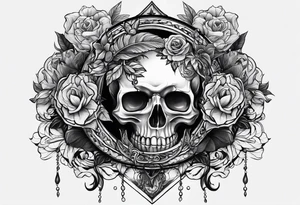 A dark fantasy tattoo tattoo idea