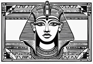 amcient egypt tattoo idea