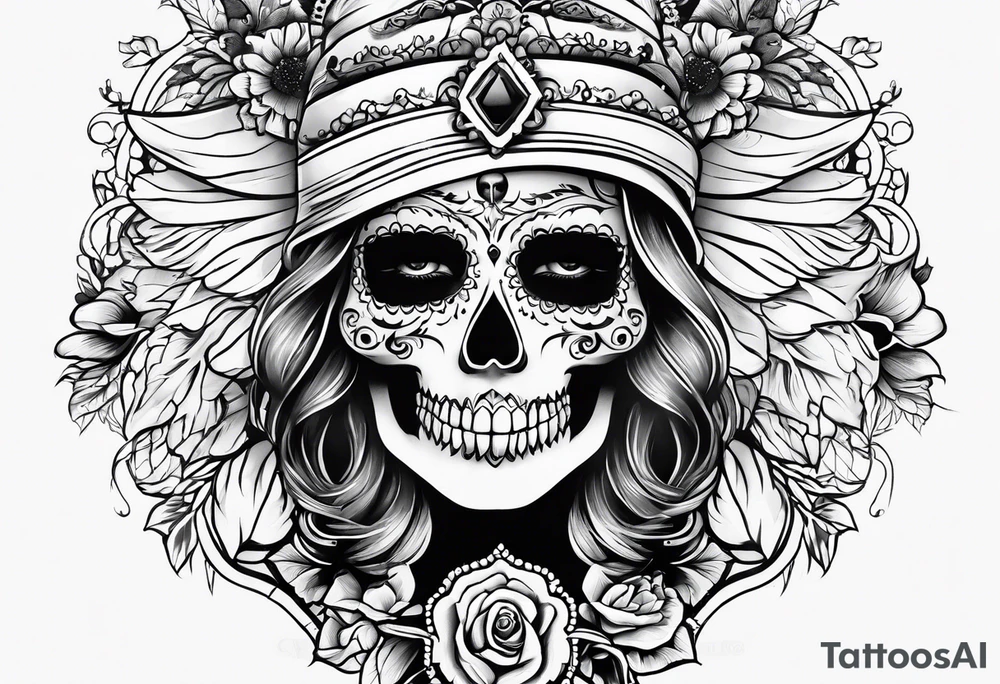 La muerte tattoo idea