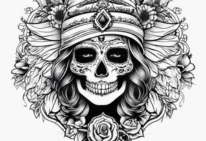 La muerte tattoo idea