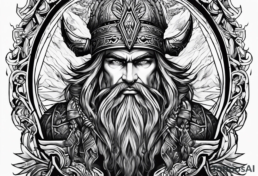 Victory or valhalla tattoo idea