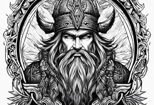 Victory or valhalla tattoo idea
