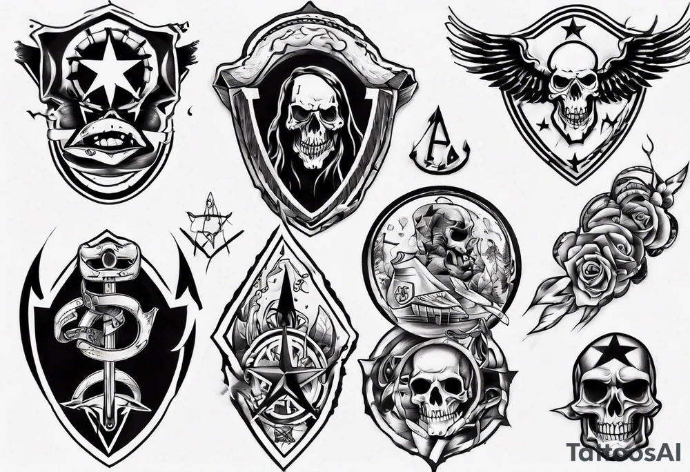 american
brotherhood tattoo idea