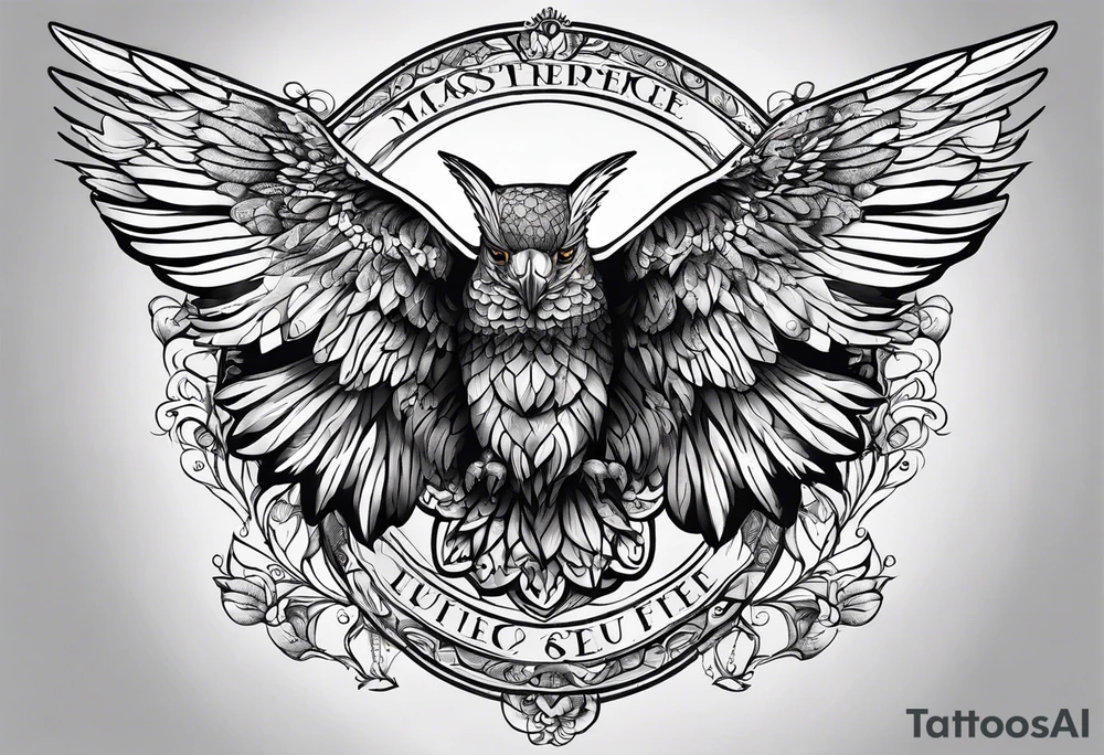 Fliegende weisse Taube tattoo idea