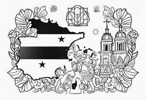 Original, Spain, Ecuador y Venezuela tattoo idea