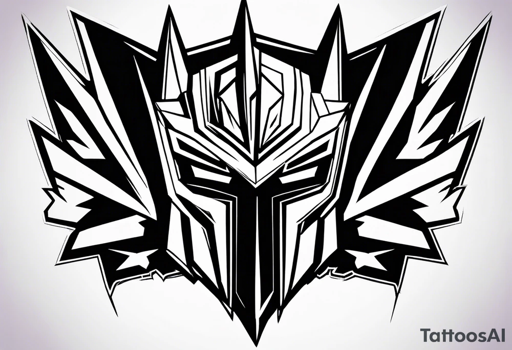 Decepticon Logo tattoo idea
