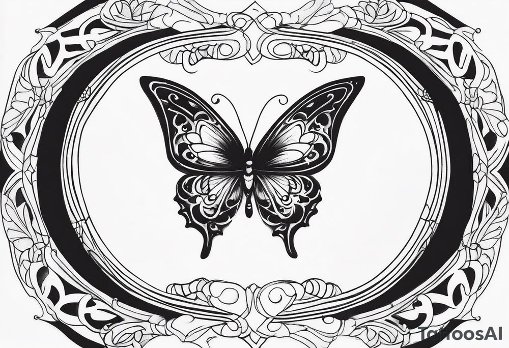 Butterfly tattoo idea