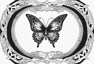 Butterfly tattoo idea