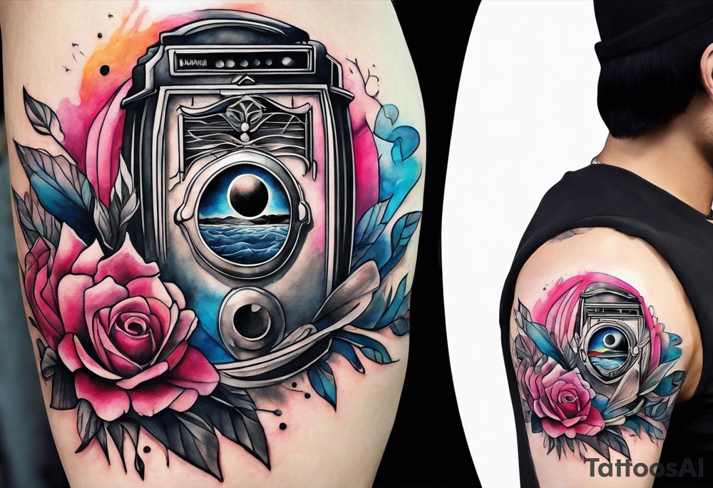 Pink Floyd tattoo idea