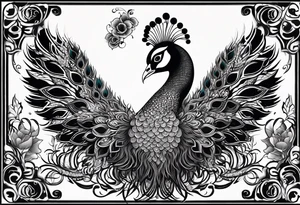 dark peacock tattoo
more majestic
demon peacock dark fantasy tattoo idea