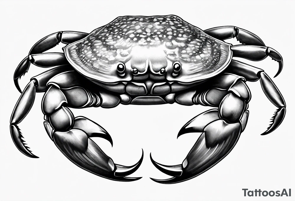 A crab claw tattoo idea