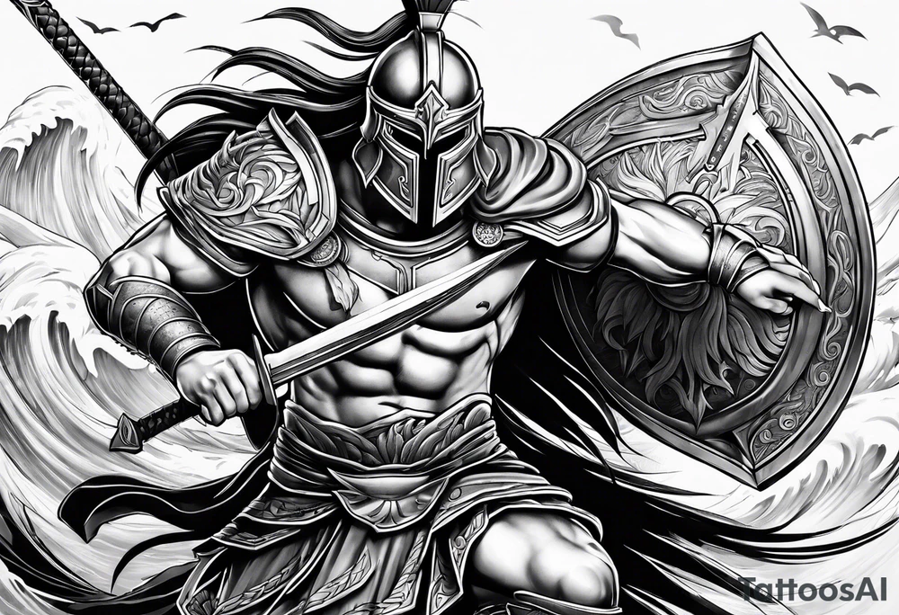 spartan tattoo idea