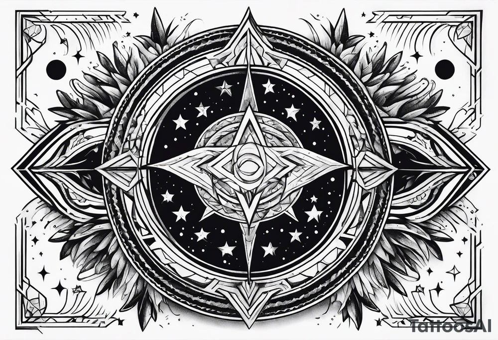 Per aspera ad astra tattoo idea