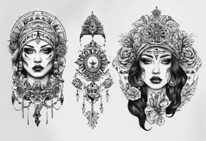 poupée russe tattoo idea