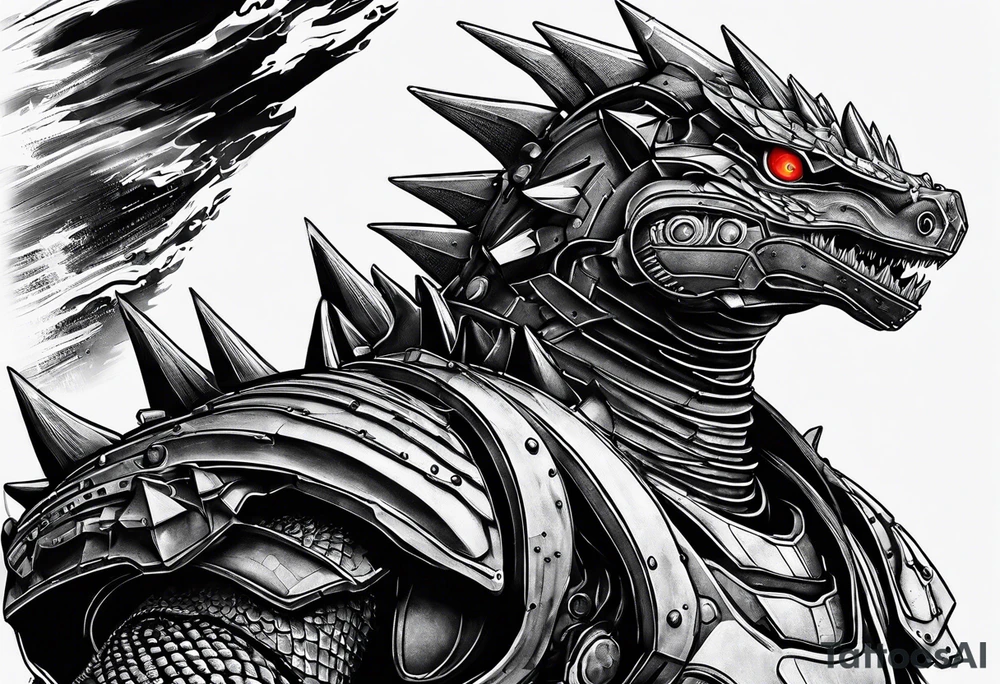Mechagodzilla tattoo idea