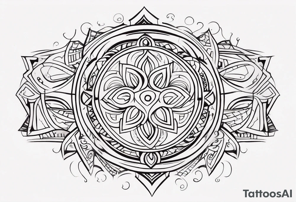 Tribal tattoo idea