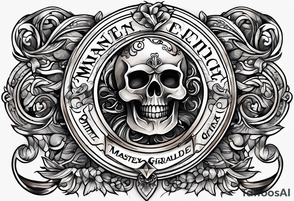 Children and grandchildren names manly tattoo on my forearm tattoo idea