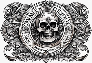 Children and grandchildren names manly tattoo on my forearm tattoo idea