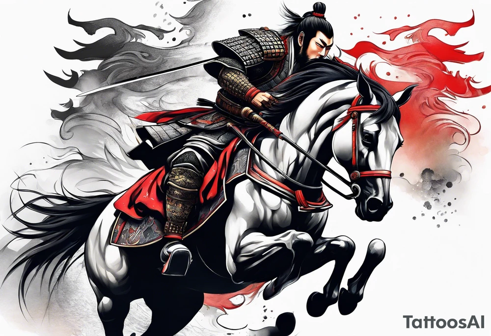 Samurai tattoo idea