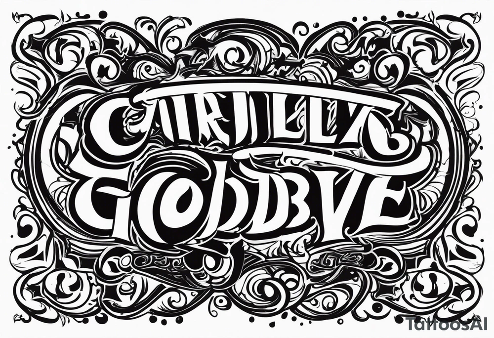I don’t wanna say goodbye, ‘cause this one means forever. 1946 - 2013 tattoo idea