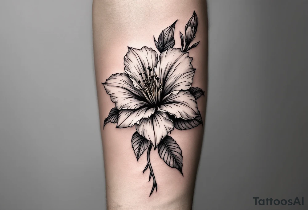 Azalea tattoo idea