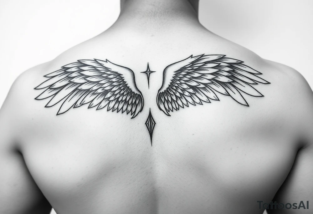 Angel wings 
William tattoo idea