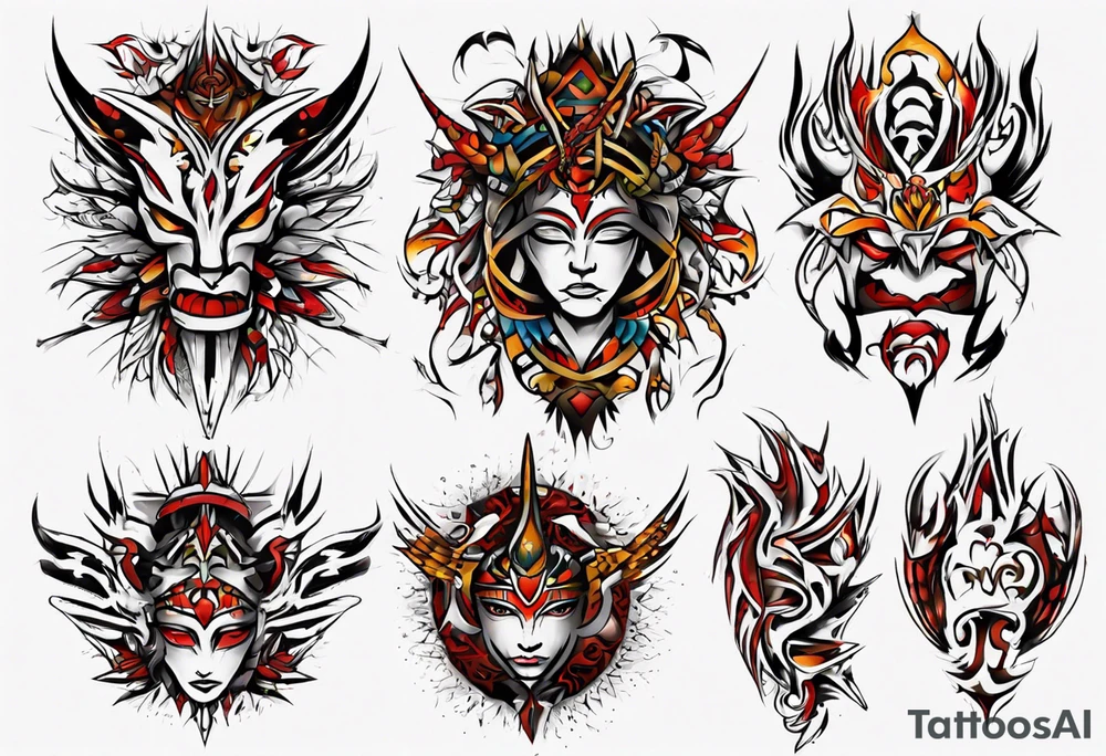 Sexy tatoo menage FMF tattoo idea