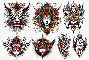 Sexy tatoo menage FMF tattoo idea