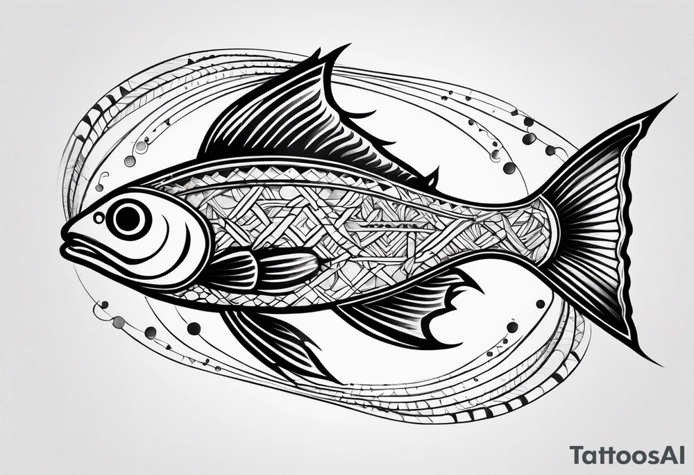 Jesus fish tattoo idea