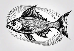Jesus fish tattoo idea
