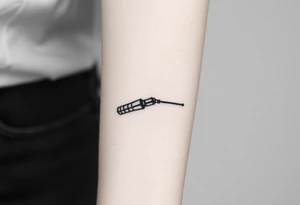 Star Wars Lightsabre handle tattoo idea