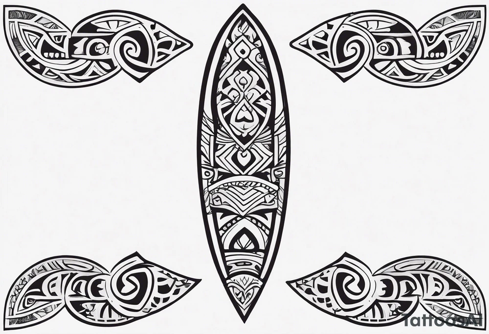 maori tribal  spine tattoo tattoo idea