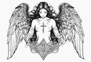 Seraphim angel tattoo idea