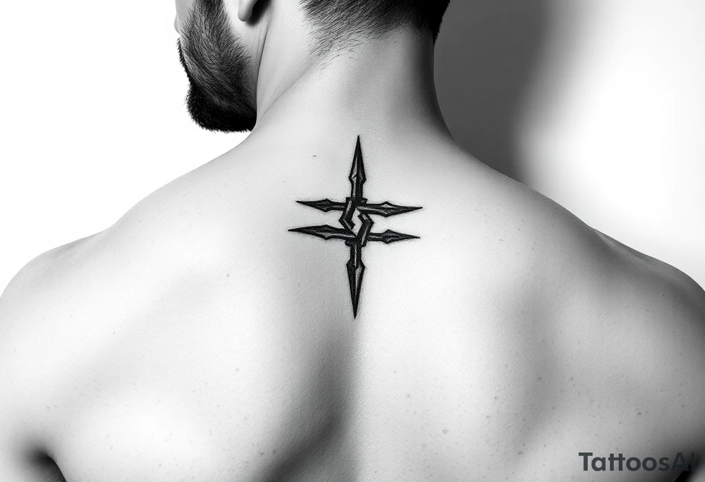 Leather man tattoo idea