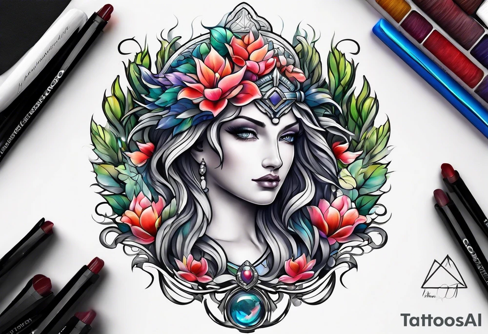 thetis tattoo idea
