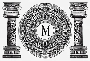 2014, 2016, and 2024 In roman numerals tattoo idea