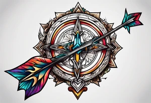 Arrow tattoo idea