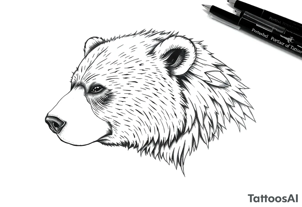 Bear, Portland Oregon tattoo idea