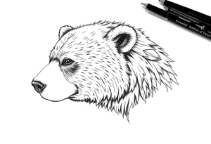 Bear, Portland Oregon tattoo idea
