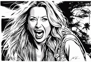 Phoebe buffay screaming my eyes tattoo idea