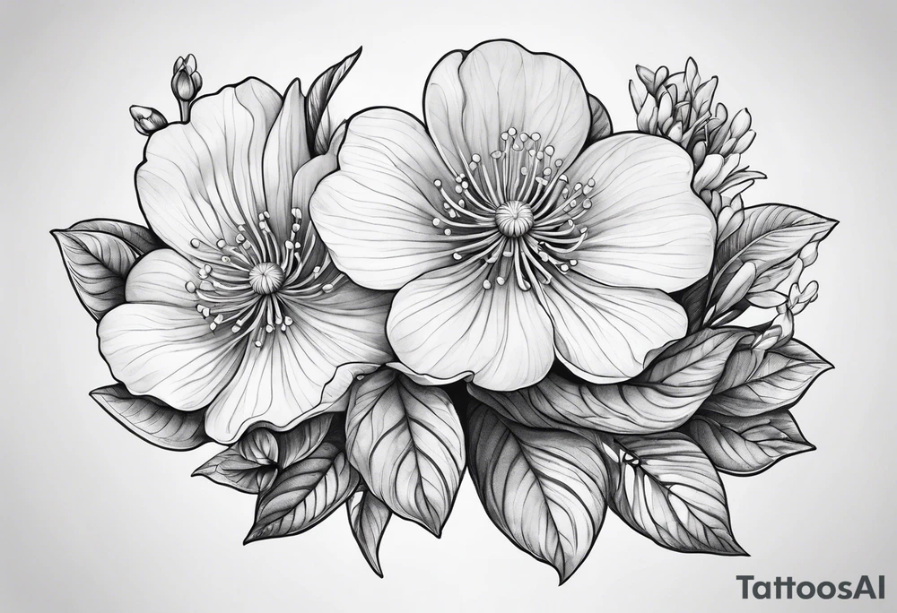 diphylleia grayi tattoo idea
