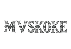 The word “MVSKOKE” shaded with Pendleton print tattoo idea
