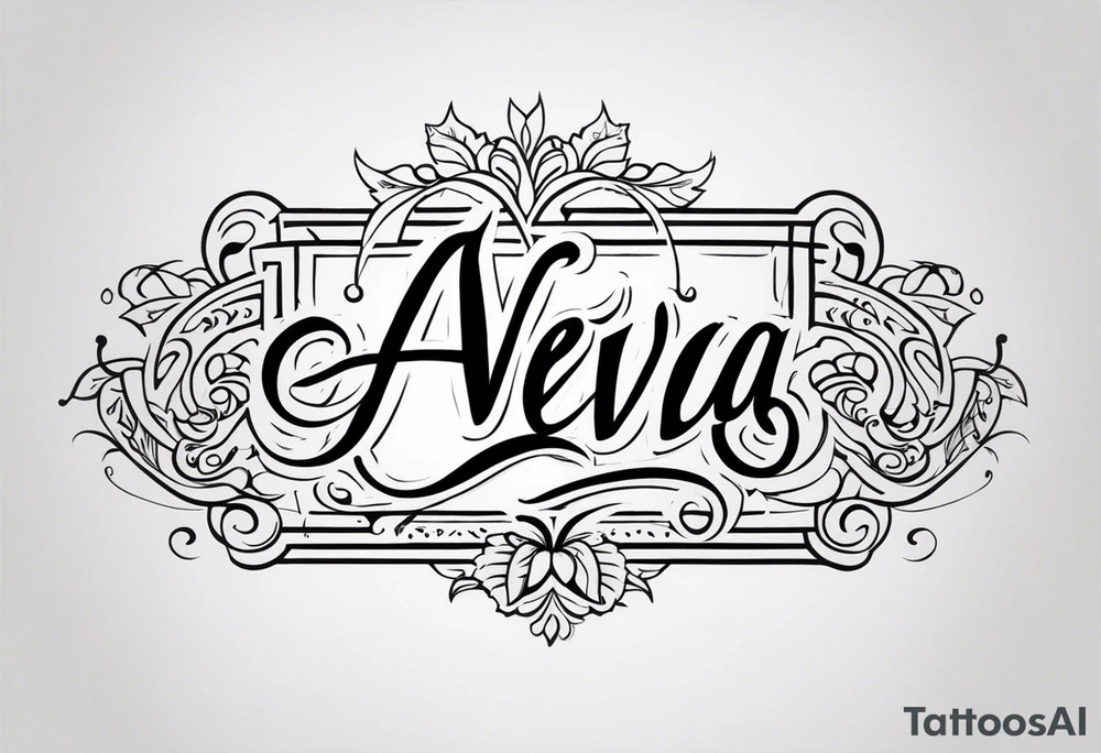 een aeva tattoo idea