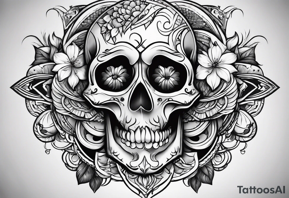 Neo traditional tattoo idea