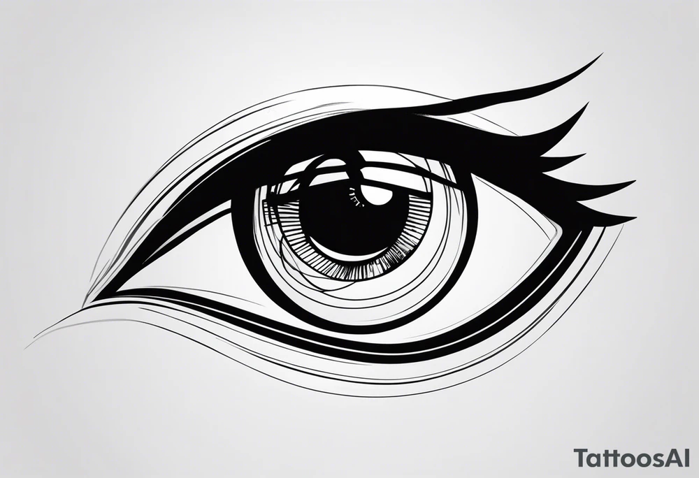 Eye from no longer human osamu dazai tattoo idea