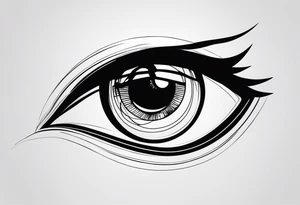 Eye from no longer human osamu dazai tattoo idea