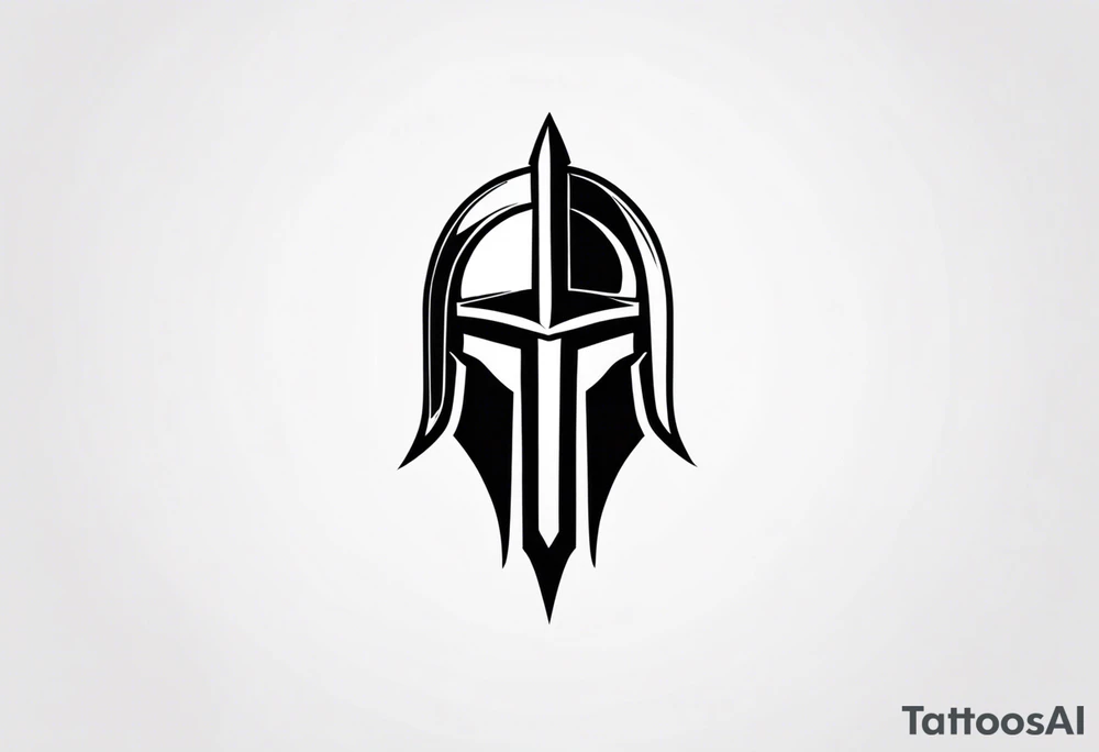 Ancient spartan symbol tattoo tattoo idea
