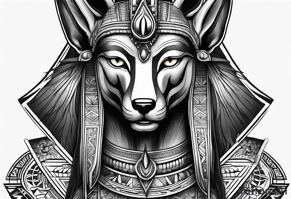 Anubis tattoo idea