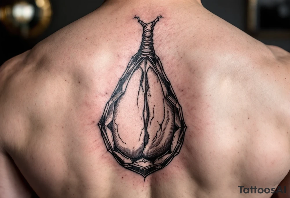 large penis tattoo idea