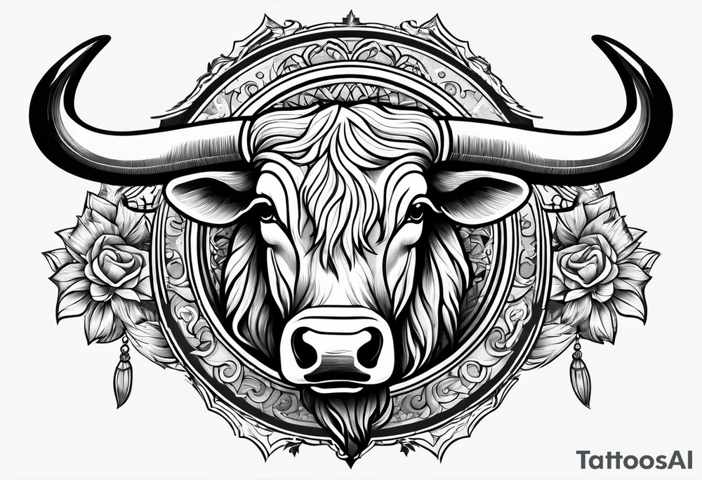 Longhorns tattoo idea